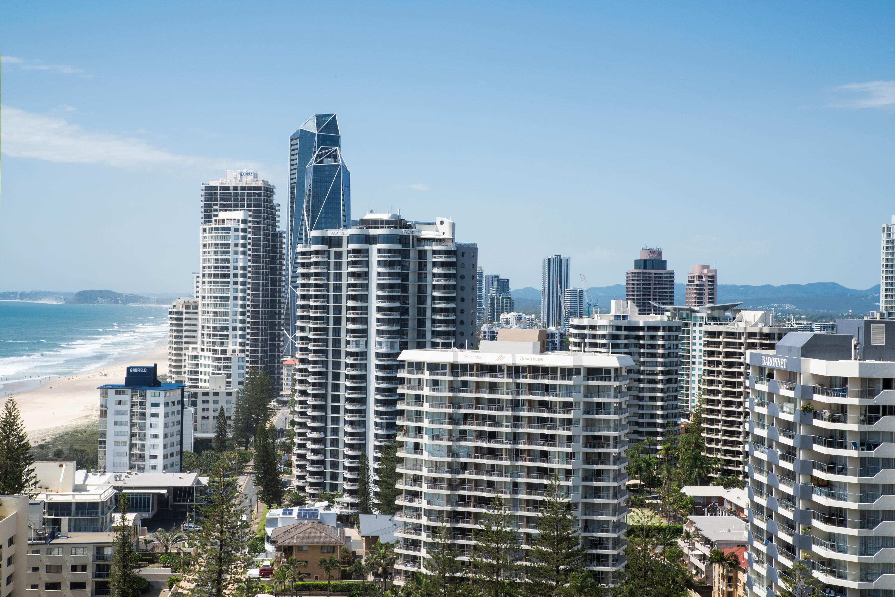 Breakfree Longbeach Resort Gold Coast Eksteriør billede